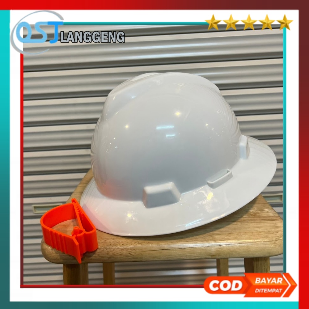 Helm Safety Full Brim - Helm Safety Proyek Full Brim Sarang Fastarck Promo