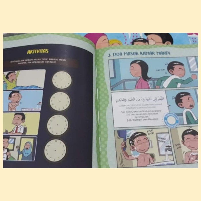 KOMIK AKU PINTAR BERDOA HARD COVER BUKU ANAK ISLAMI DOA HARIAN IBADAH TERMURAH