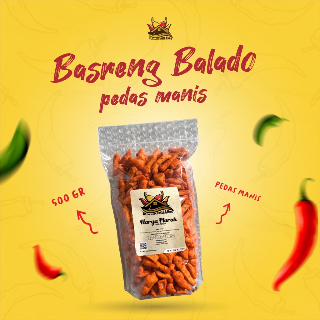

BASRENG BALADO 500 GR DAUN JERUK