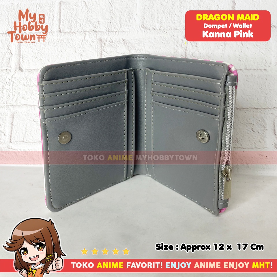 Dompet Anime Miss Kobayashi Dragon Maid : Kanna (Pink)