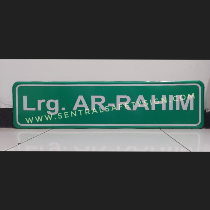 

Papan Jalan Rambu Plang Nama Jalan 15Cm X 60Cm