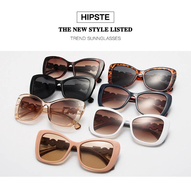 Kacamata Hitam Hias Mutiara Korea Untuk Wanita Cat Eye Frame UV400