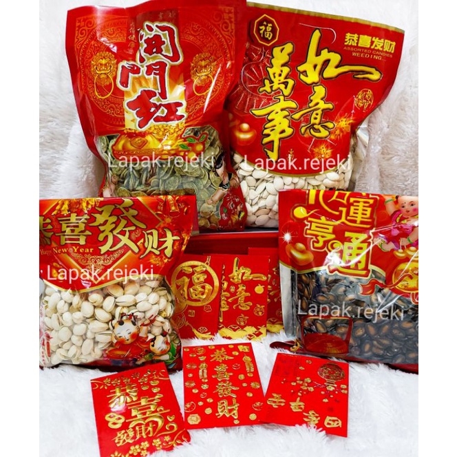 

Kuaci Hijau / Kacang Pistachio Premium USA / Kuaci Putih 500gram / Kai Xin Guo / Snack Imlek / Kuaci Imlek / Snack Cny / Hampers Cny / Kacang Ketawa