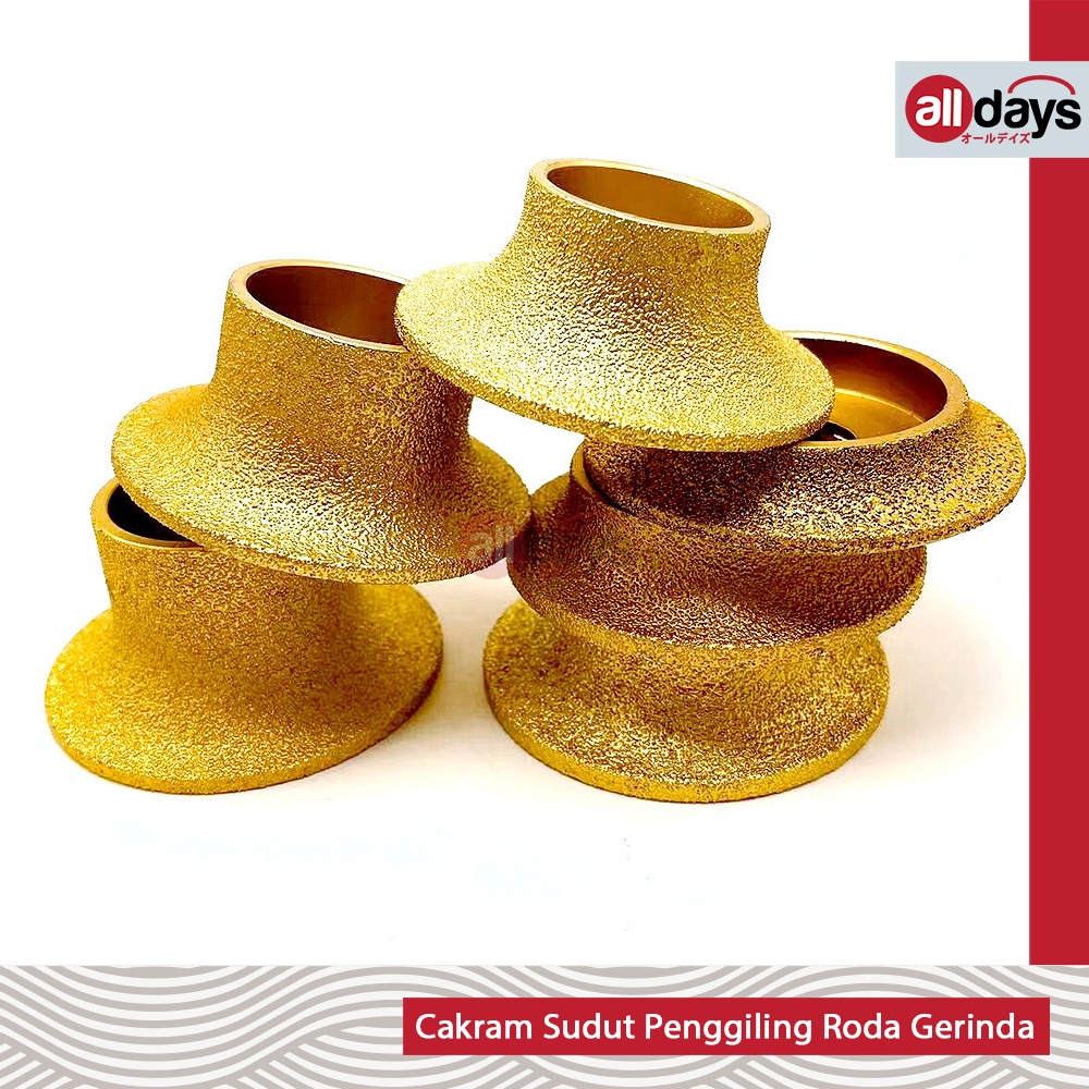 Alldays Cakram Sudut Penggiling Roda Gerinda Ketebalan 10mm sampai 35mm