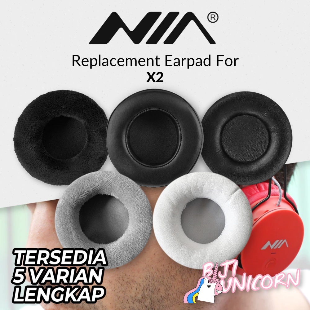 Earpad Earcup Ear Cushion Nia X2 X 2 X-2 Bantalan Pad Foam