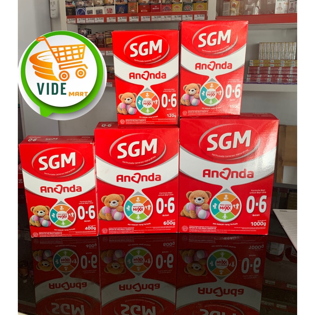 SGM 0-6 BULAN SEMUA UKURAN