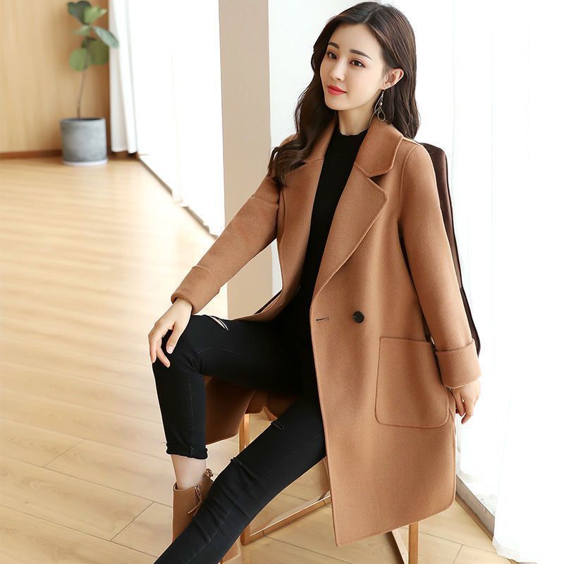 COAT OLINE WOOL WANITA PREMIUM