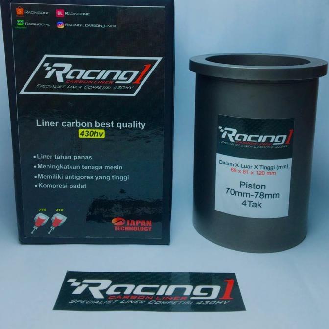 Liner Boring Carbon Racing One Piston 70-78 4Tak