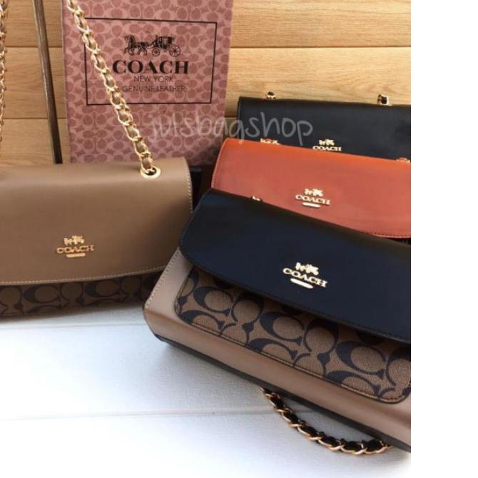 Termurah | KF7 | BEST SELLER TAS WANITA COACH PARKER IMPORT FREE PAPERBAG IMPORT