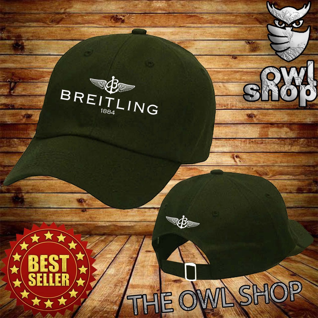 Import Quality Topi BASEBALL BREITLING  Pria & Wanita
