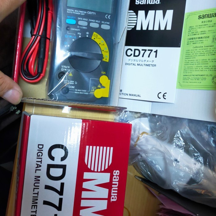 sanwa CD 771 multimeter digital sanwa cd771 multitester original