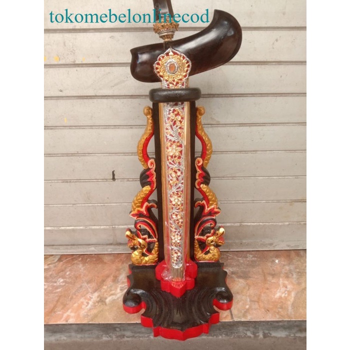 Jagrak Keris Semi Blawong Ukir Naga