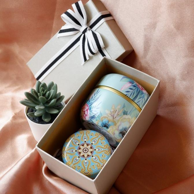 

Souvenir Wedding Hampers Kado Gift Tea Set Hadiah Scented Candle