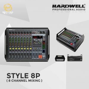 MIXER POWER AUDIO HARDWELL STYLE 8P ORIGINAL