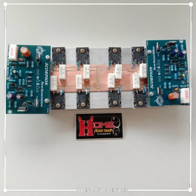 KIT AMPLIFIER TOA STEREO UNTUK 8 TOA SPEAKER