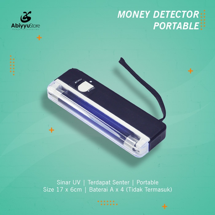 LAMPU UV MONEY DETECTOR / LAMPU UV ALAT DETEKSI UANG PALSU