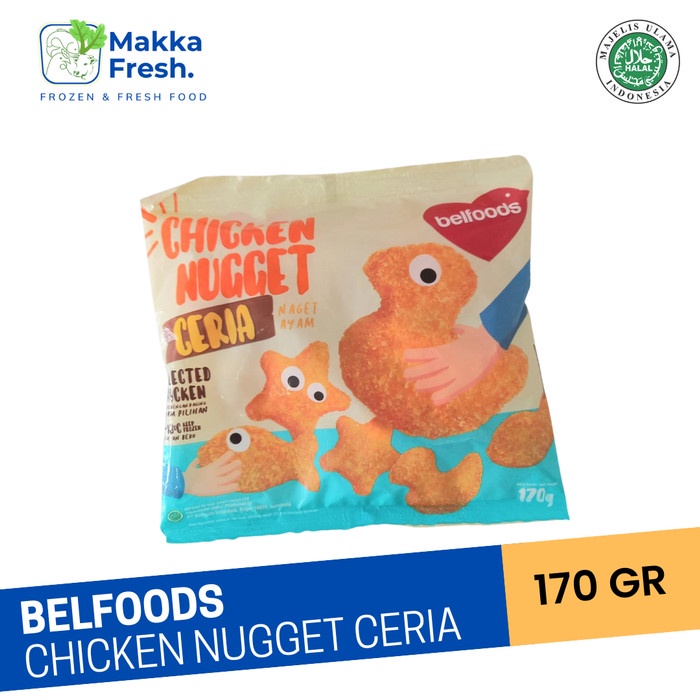 

BELFOODS CHICKEN NUGGET CERIA 170GR