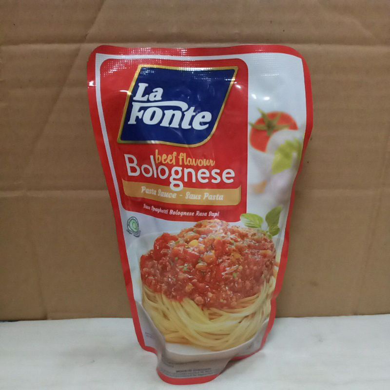 

La Fonte Saos Pasta Sauce Bolognese Beef Flavour 315 gr