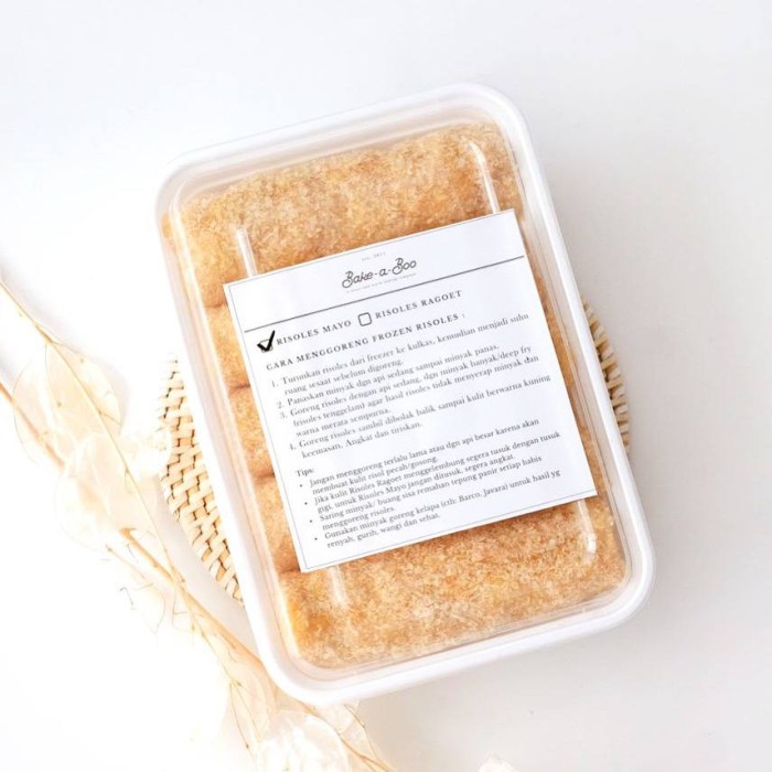 

Past Risoles Mayo Frozen (Isi 5)