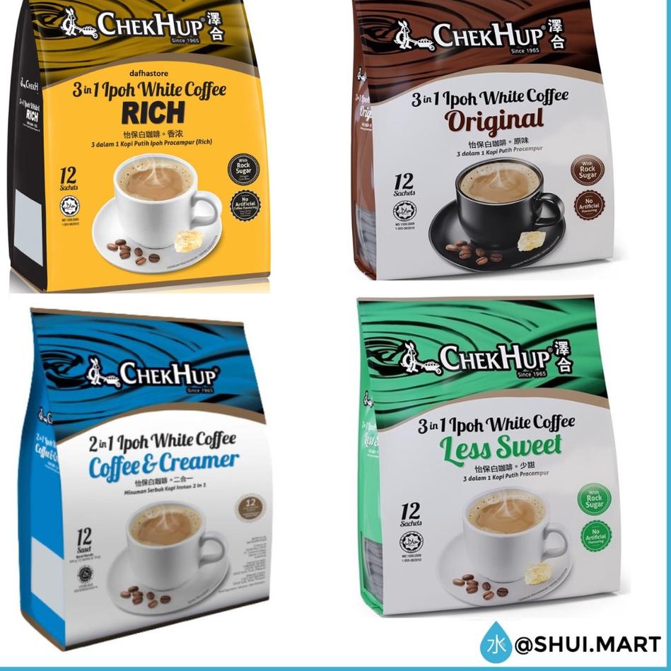 

>XC26619< CHEKHUP / CHEK HUP IPOH WHITE COFFEE INSTANT 2IN1 2 IN 1 NO SUGAR / 3IN1 3 IN 1 / KING / LESS SWEET