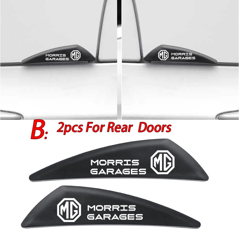 Penahan Benturan Pinggiran Pintu Mobil (Penebalan) Sticker Corner Protection Silicon Rubber Sticker Untuk MG MG 5mg 6mg 7 ZS HS GS Morris Aksesoris Garasi