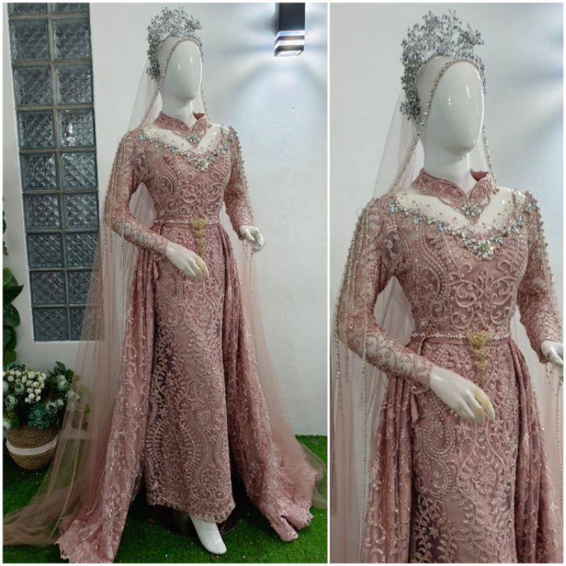 promo dress pengantin akad nikah resepsi| baju pernikahan