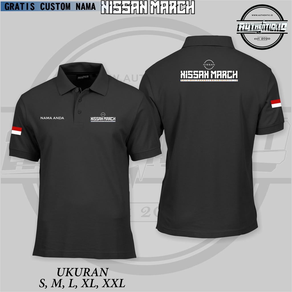 KAOS POLO NISSAN MARCH_02 PREMIUM QUALITY