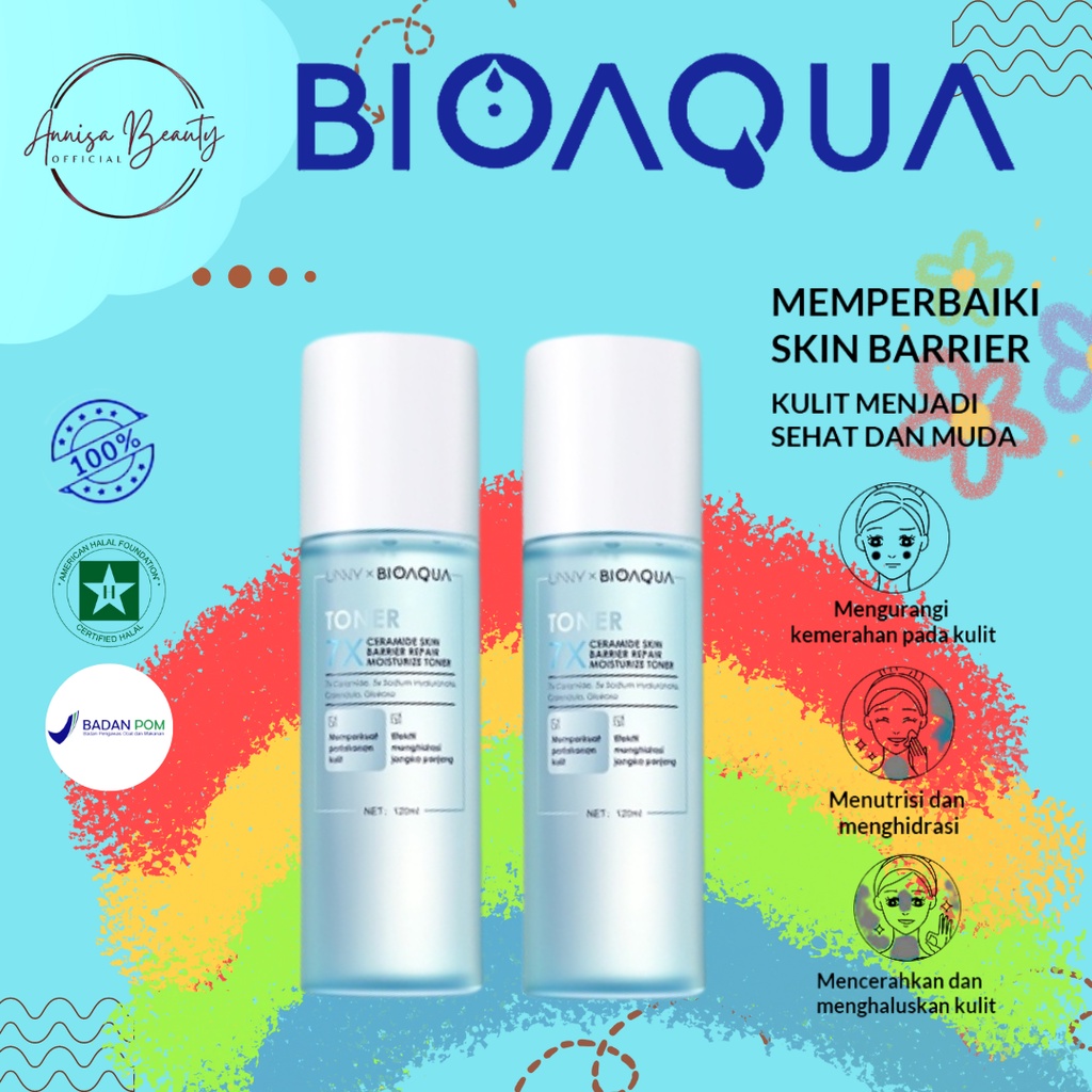 [BPOM][100% ORIGINAL]  Bioaqua 7x Ceramide Skin Barrier Repair Moisture Toner