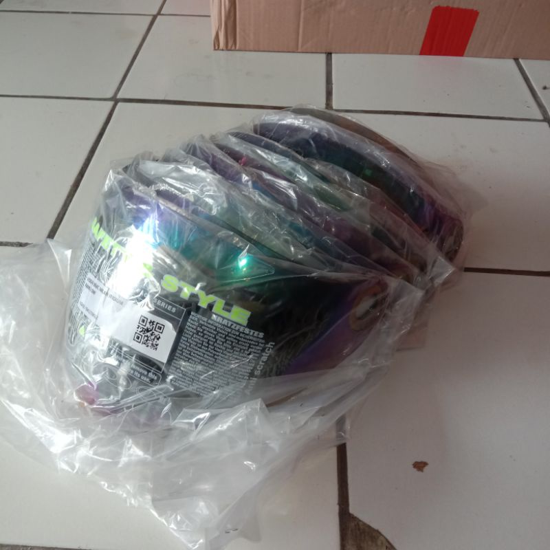 VISOR BMC MILAN IRIDIUM RAINBOW
