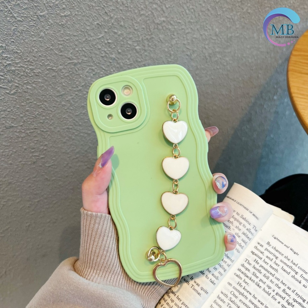 GC05 SOFTCASE GELOMBANG RANTAI LOVE FOR OPPO A3S A1K A5S A7 A11K A12 A15 A16 A55 A17 A17K A31 A8 A37 NEO 9 A39 A57 A71 A83 MB4295