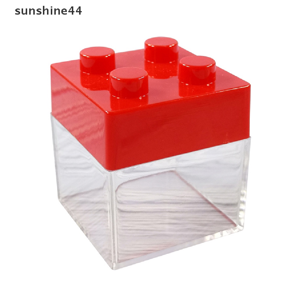 Sunshine 6Pcs Kotak Permen Bahan Plastik Bening Untuk Permen Case Nikmat Pesta Ulang Tahun Pernikahan.