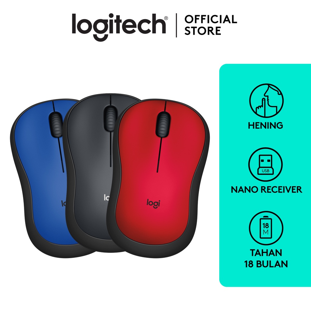 LOGITECH M221 SILENT WIRELESS MOUSE