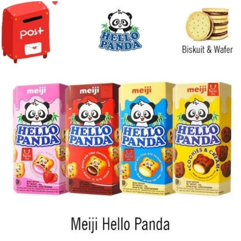 

Biskuit Hello Panda 45 gr | Meiji Hello Panda Biskuit 45 gr