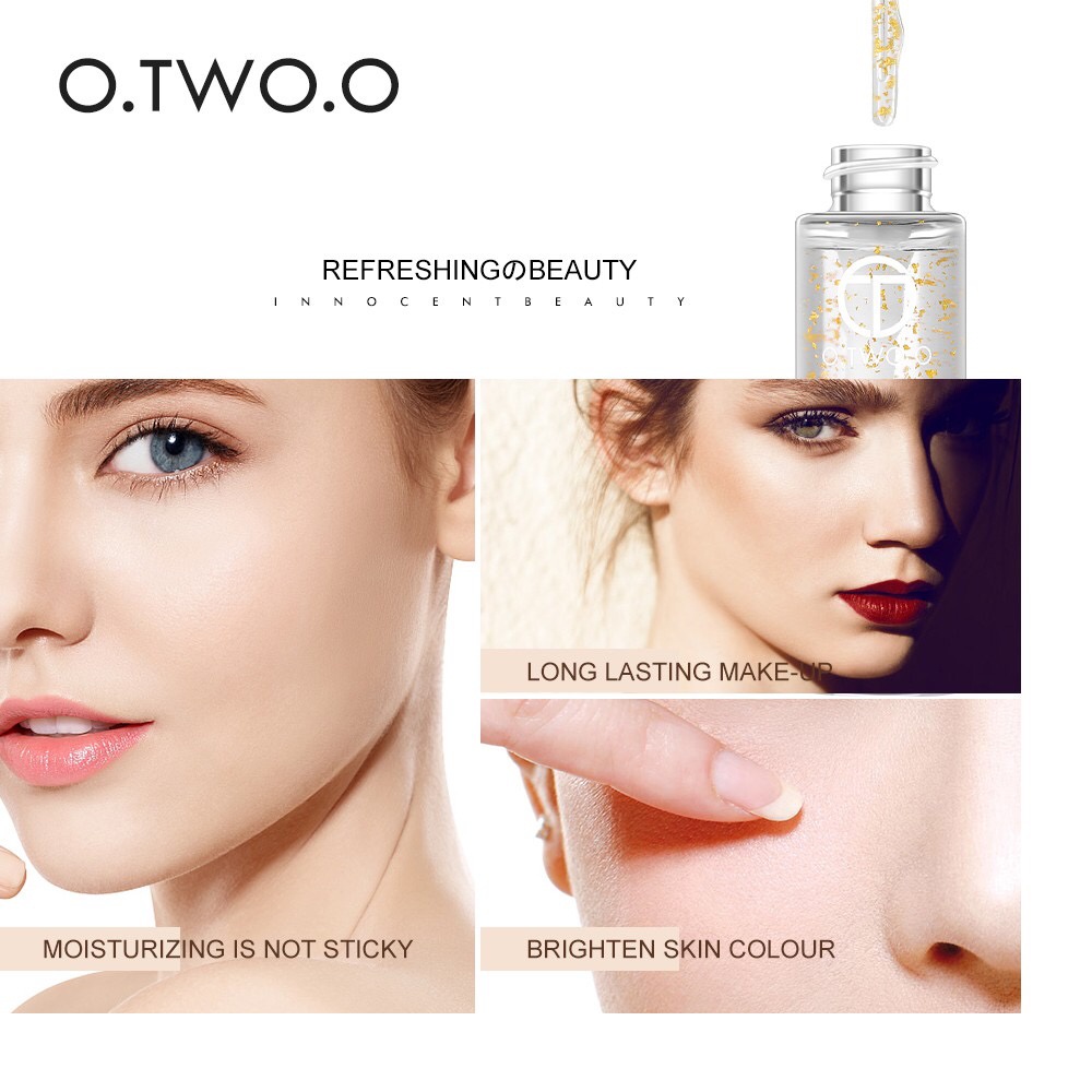 O.TWOO Liquid Primer Make Up Base Hydrating Face Primer Pore Minimizing Makeup