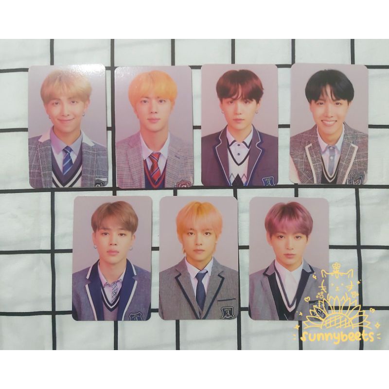 [sunnybeets] Photocard PC Album BTS Answer L Osis RM Namjoon Jin Seokjin JHope Jimin Taehyung Tae V