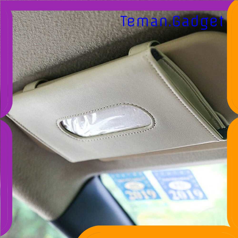 TG - DPR Vorcool Tempat Tisu Mobil Car Sun Visor Hanging Tissue Organizer Case - EA311