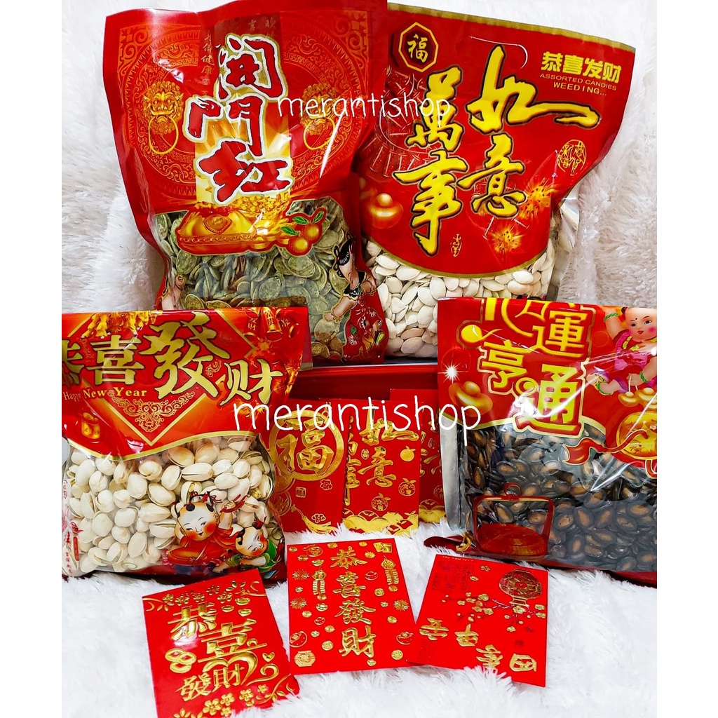 

Kuaci Hijau / Kacang Pistachio Premium / Kuaci Putih 500gram / Kai Xin Guo / Snack Imlek / Kuaci Imlek / Kuaci Hitam / Snack Cny / Hampers Cny / Kacang