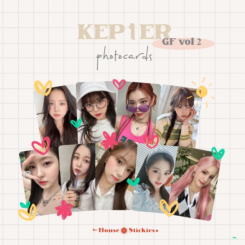 Kep1er Unofficial Photocard (Gf Selca Ed.) Vol 2