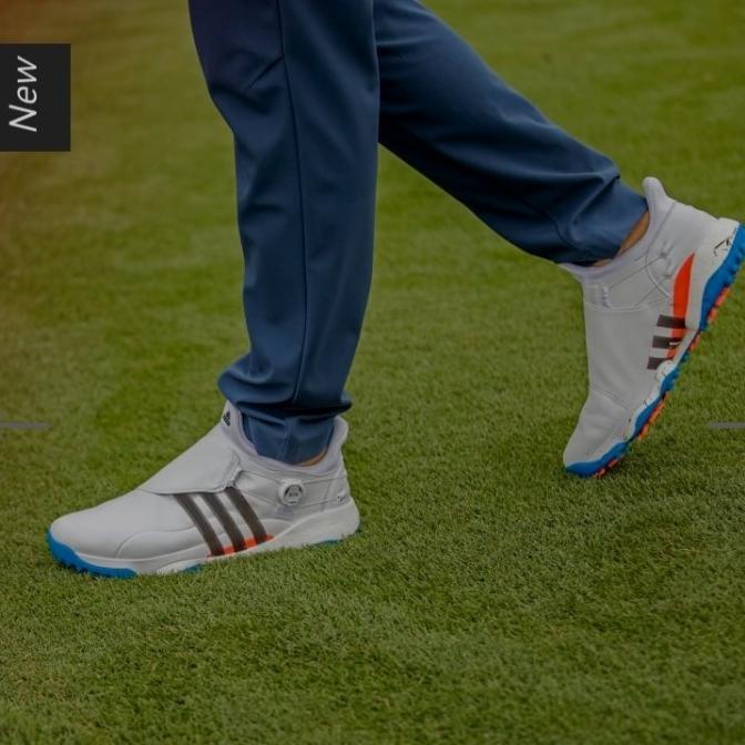 Sepatu golf Adidas BOA Tour 360 putih sepatu golf adidas