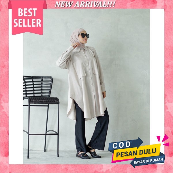 Ardina Set // Long Tunik //Setelan Crinkle//Setelan Cringkel Jumbo Ld 125//Setelan Rempel//One Set C