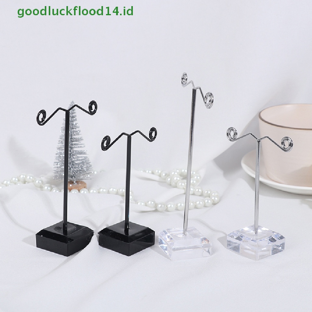 [GOOGFOUR] 3pcs Rak Display Perhiasan Anting Stud Akrilik Stand Organizer Holder Ornamen [TOP]