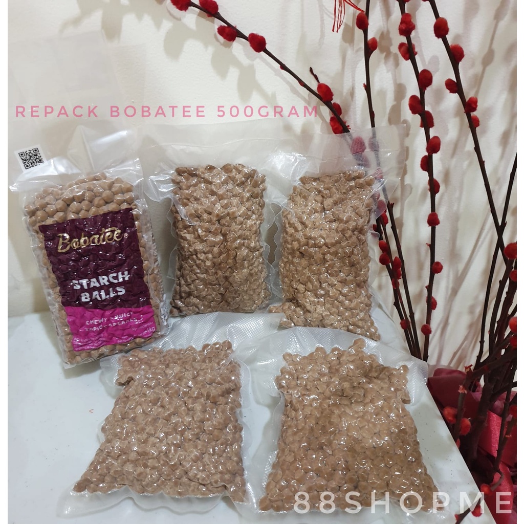 

BOBATEE TAPIOKA PEARL 500GRAM / BOBA / BUBBLE / BOBATEE TAPIOCA PEARL 500GRAM