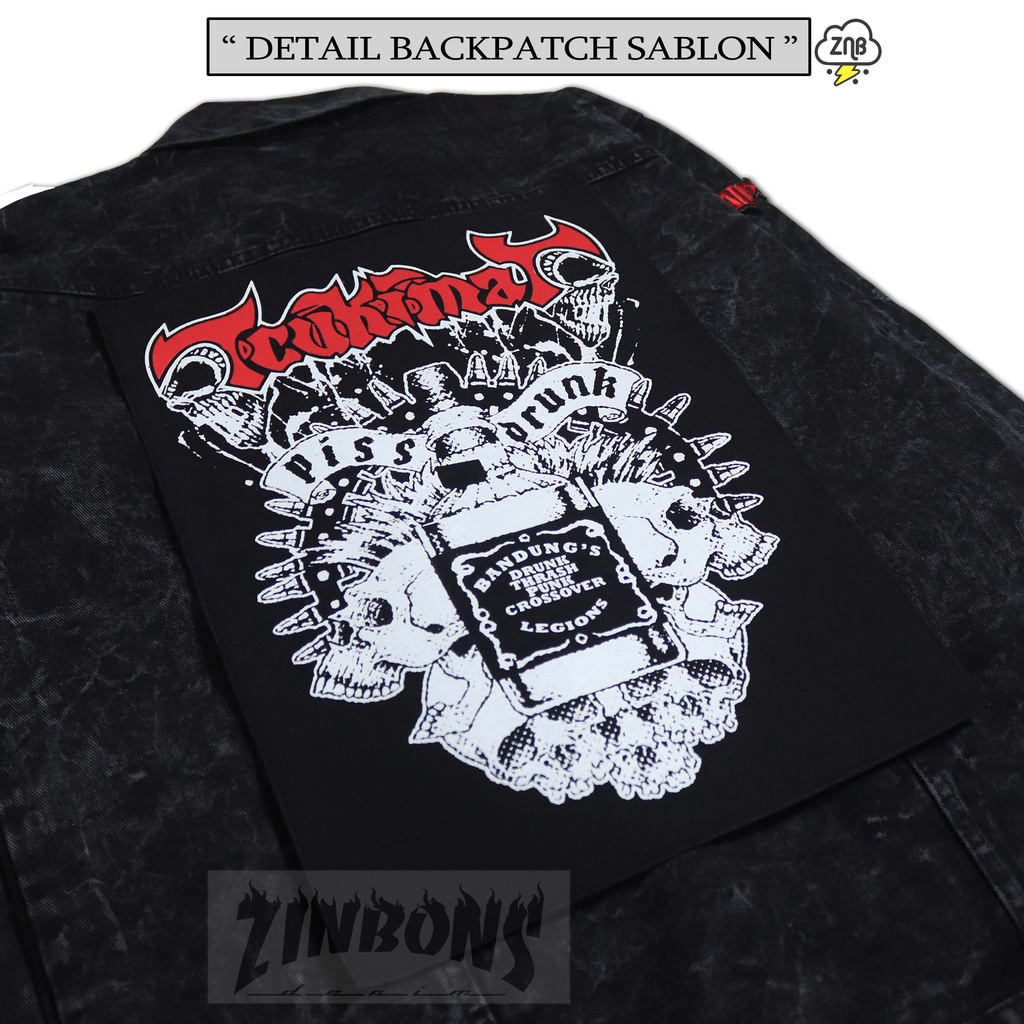 BACK PATCH PATCH SABLON TCUKIMAY BACKPATCH KARAKTER BIG SIZE PREMIUM PATCH BORDIR