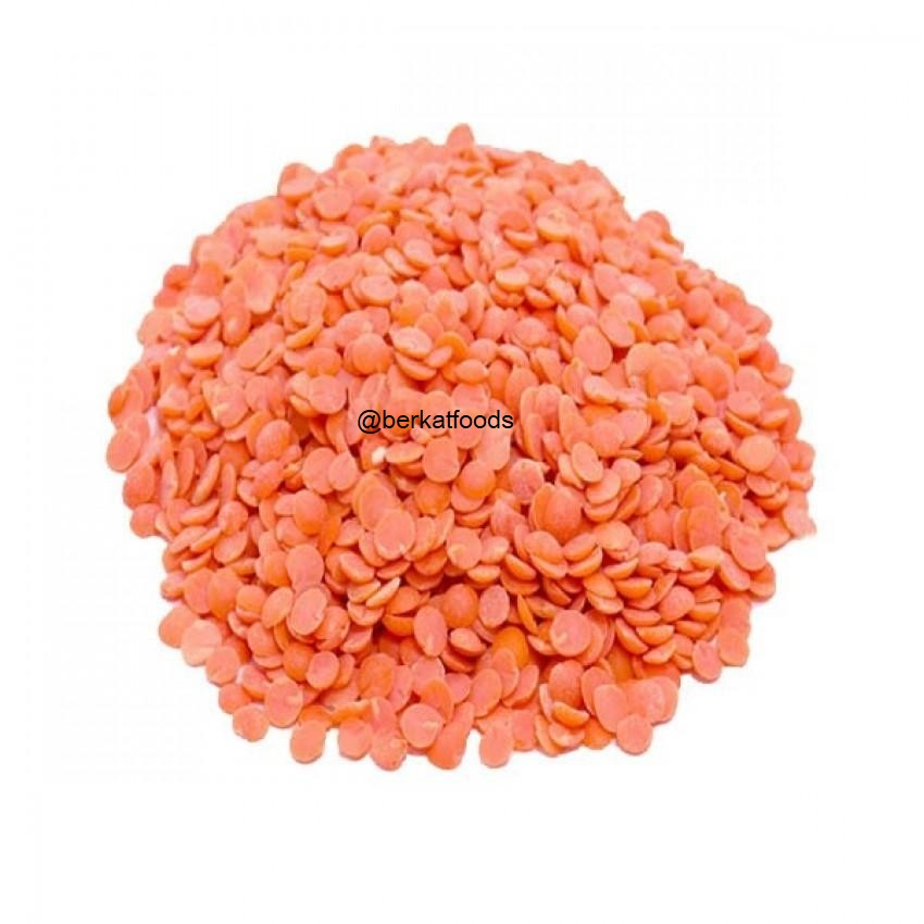 

Masoor Dal 1Kg / Dhal / Daal / Red Orange Lentils / Split / Kacang