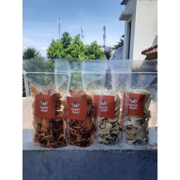 

Basreng rusuh pedas manis daun jeruk 100 gr