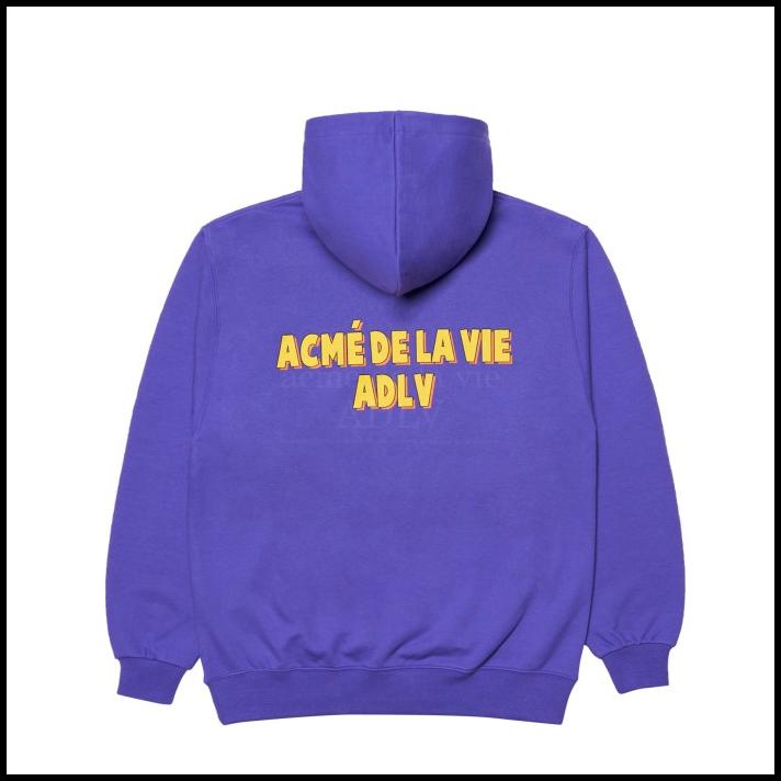 Acme De La Vie ADLV x Simpsons Bart Man Hoodie Purple 100% Original