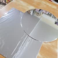 14 , 16  ,18 , 20 TATAKAN KUE  / CAKE BOARD  TRIPLEK ALUMINIUM FOIL PERSEGI KOTAK / OVAL