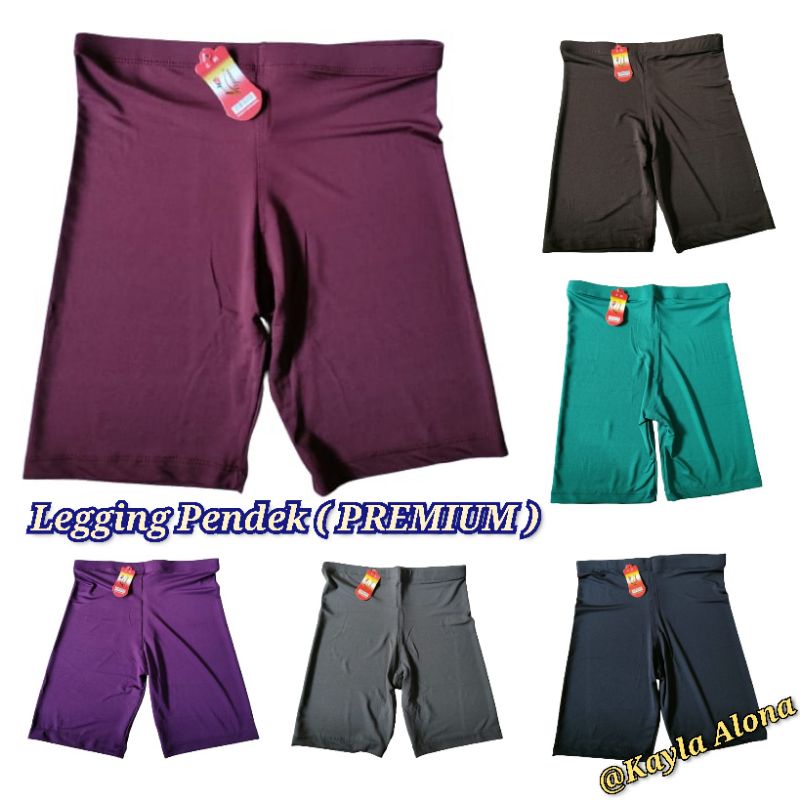 LEGGING PENDEK ( Kualitas PREMIUM ) untuk Remaja/Dewasa