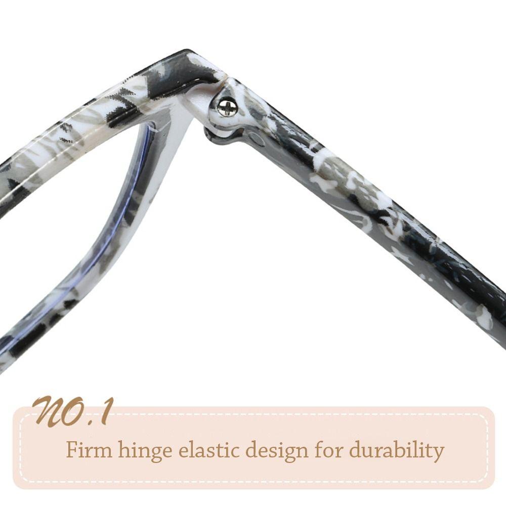 R-flower Kacamata Baca Fashion Elegan Flowers Vintage Ultra Light Frame