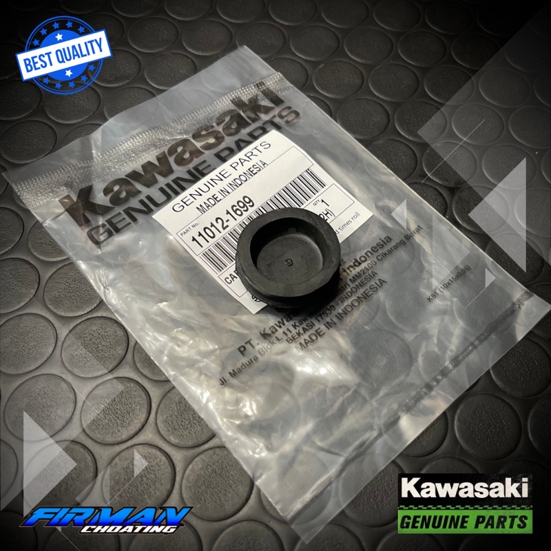 KARET TUTUP AS SHOCK DEPAN CAP FORK TOP NINJA R RR SS ORIGINAL KAWASAKI 11012-1699